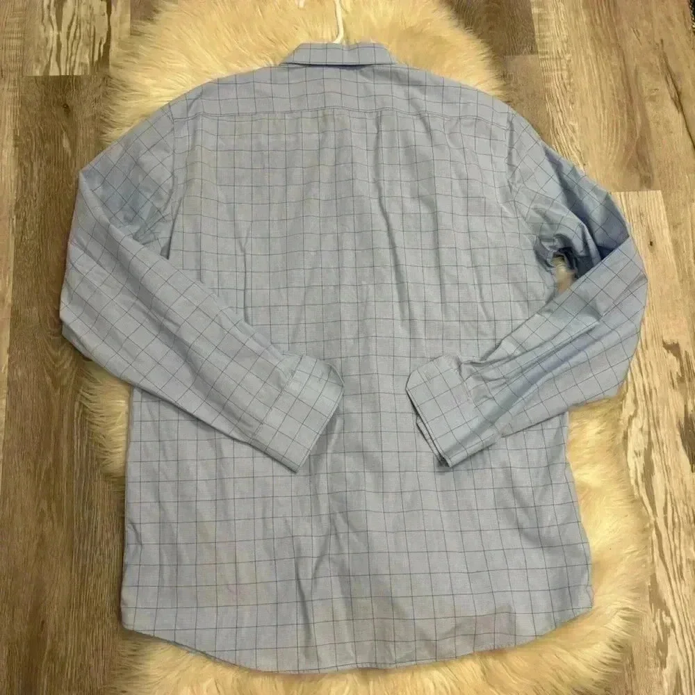 Mens Banana Republic Non Iron standard fit Business Casual Button Down blue m